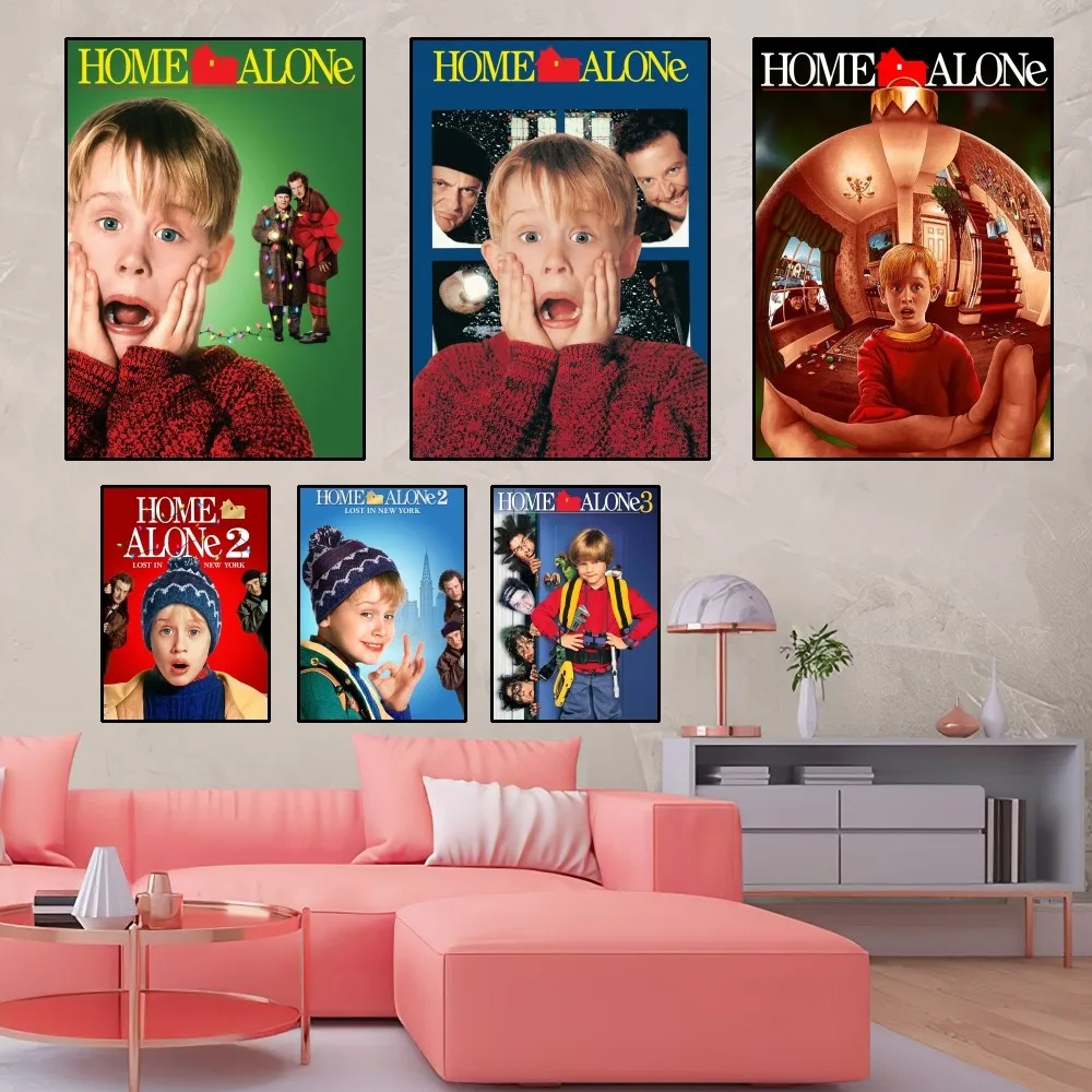 Home Alone Poster Home Room Decor Livingroom Bedroom Aesthetic Art Wall Painting Stickers