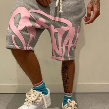 Y 2K Mode Heren Hiphop Streetwear Broek Kleding Zomer Casual Unisex Trainingspak Broek Merk Kwaliteit Katoenen Shorts