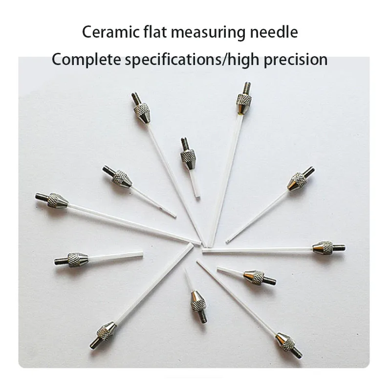 High precision flat measuring needle probe, micrometer/dial gauge, measuring needle height gauge, ceramic measuring needle probe