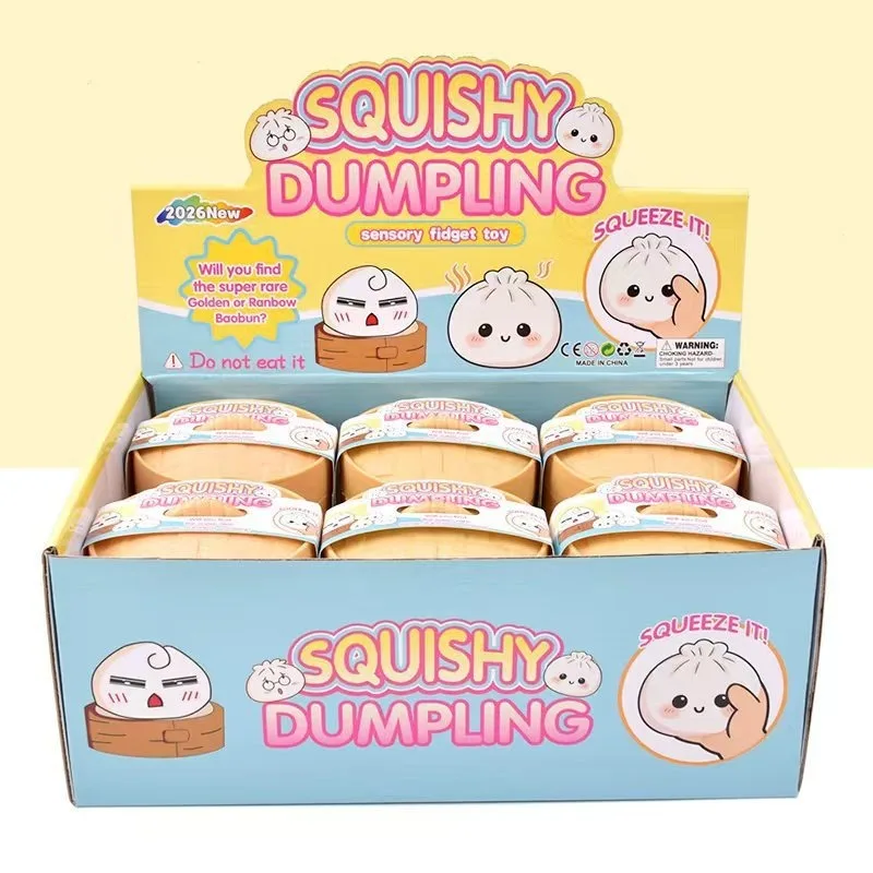 

Nuevo Juguete Antiestrés de Simulación de Pan con Caras Sonrientes y Expresiones en Caja Sorpresa
