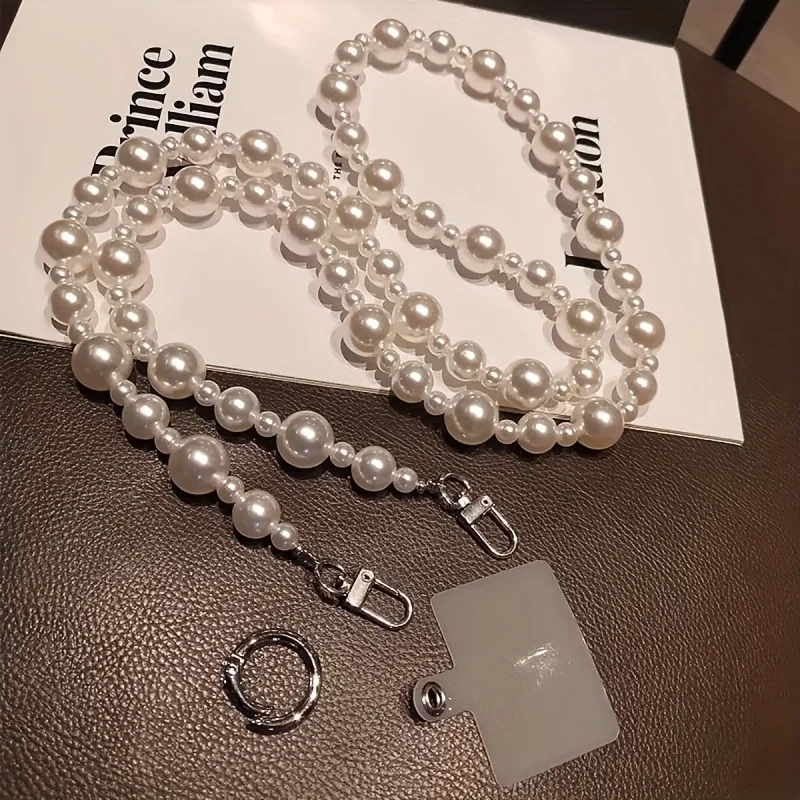Festival-Partygeschenke für Familie und Freunde, lange Perlenketten, Umhängetaschen, Handyketten, vielseitig und universell – Detail 1