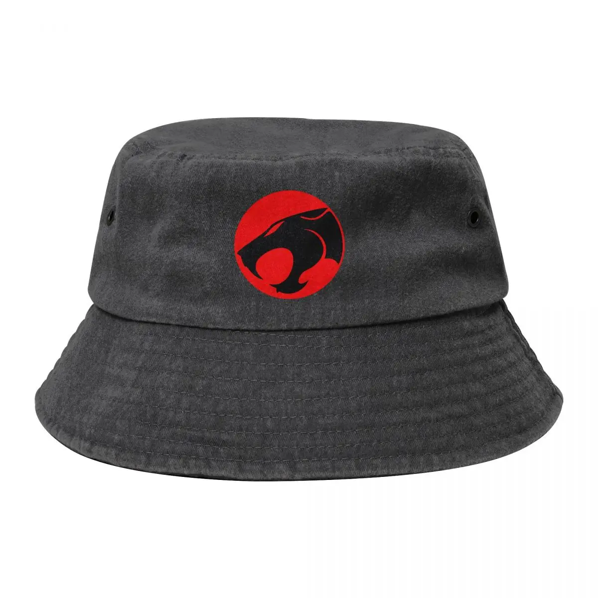 

Thundercats Cartoon Logo Cowboy Denim Fisherman Hat With Printing