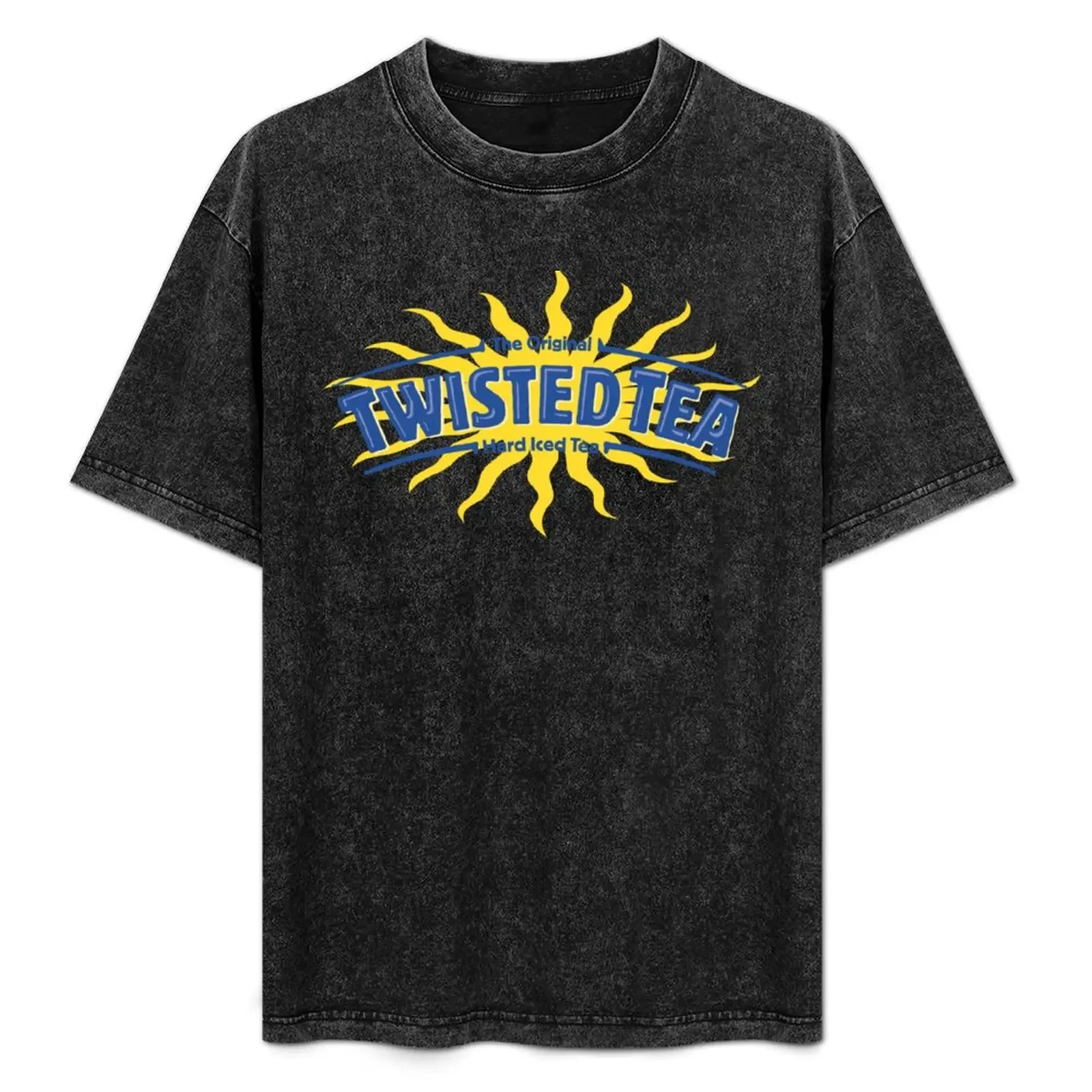 

Twisted Tea Logo T-Shirt Work Basic Short Sleeve Top