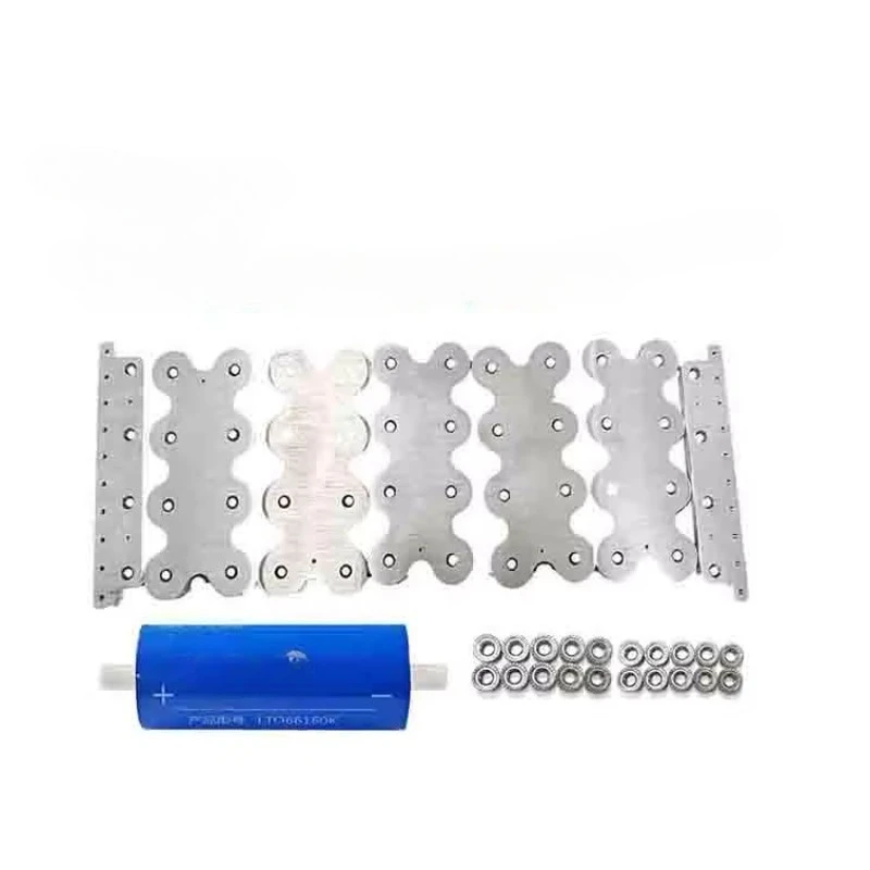

66160 66260 LifePo4 SIB LTO cylindrical battery 4P6S DIY copper laminated flexible busbar connector DIY busbar