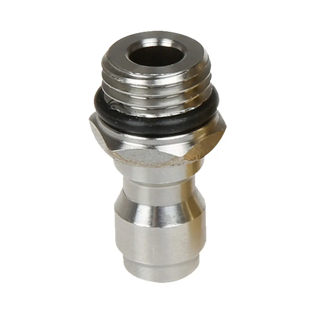 

2Pcs Quick Coupler Connector 1 4 14mm Rustproof Durable Hose Adapter for Garden Watering Pressure Washer Pump Valve