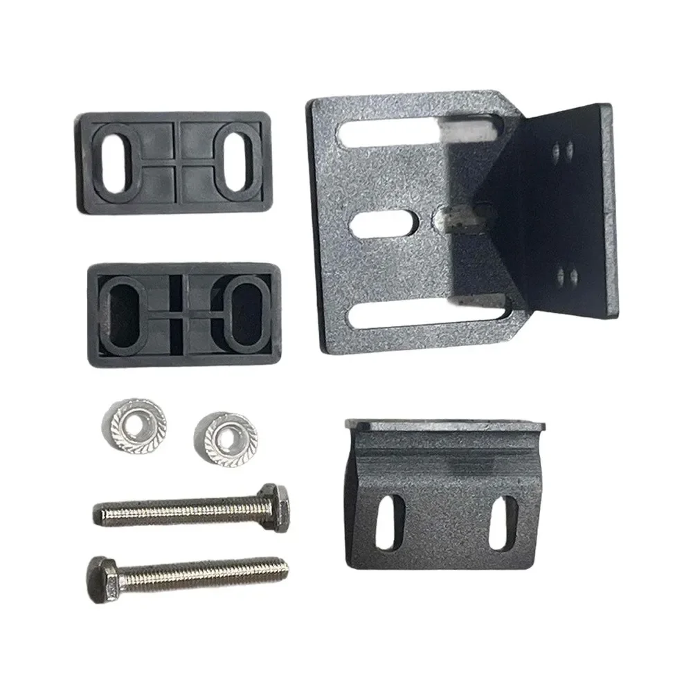 Metal Car Roof Fixed Clip 8.3x8x7.2cm For SUV Roof Rack Cargo Basket Carrier Shelf Luggage Rack Accessories Black Secure Attachm