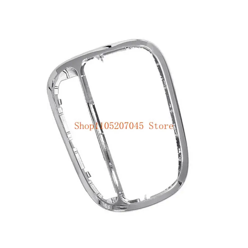 37cd Bright Gear Shifter Cover for C Class W203 Models 2001-2007 CLK W209, Polycarbonate Console Trim Frame with Reference
