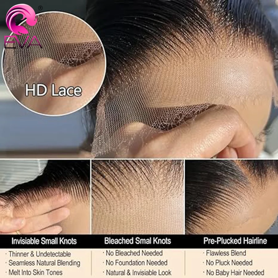 100% Real HD Lace Frontal Closure, Human Hair