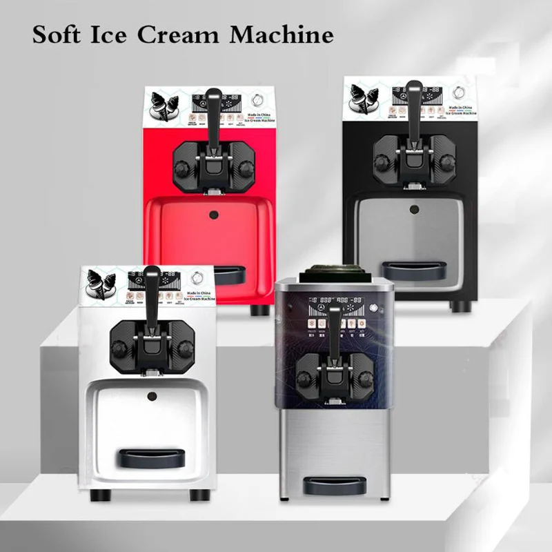 Very Popular Easy Operating Table Top Model with Ice Cream Maker Machine 6 Liters for Business