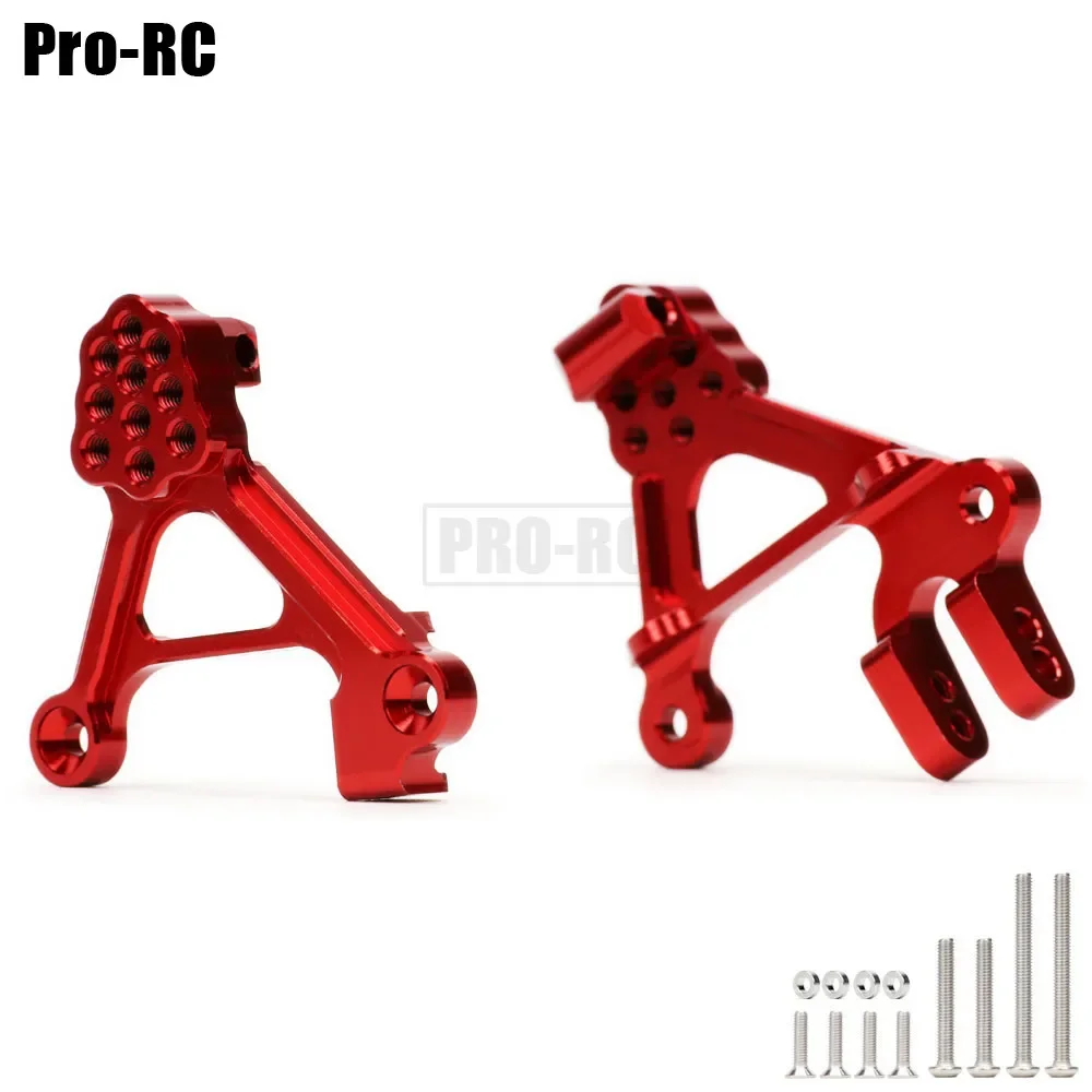 4 Buah Dudukan Peredam Menara Kejut Dapat Disesuaikan Aluminium 8216 untuk Traxxas 1/10 TRX-4 TRX4 TRX6 Chevrolet Sport Kit Belum Dirakit Bagian Rc