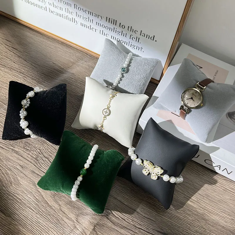 

Фланелевая подставка для браслета, маленькие роскошные браслеты, держатель для хранения, экспонентная стойка, полка для дисплея часов, органайзер для ювелирных изделий, принадлежности