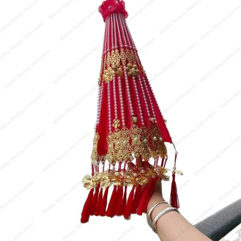 New Chinese Style Red Umbrella Wedding Groom Bride Wedding Sedan Chair Umbrella Chinese Style Wedding Hand-held Umbrella