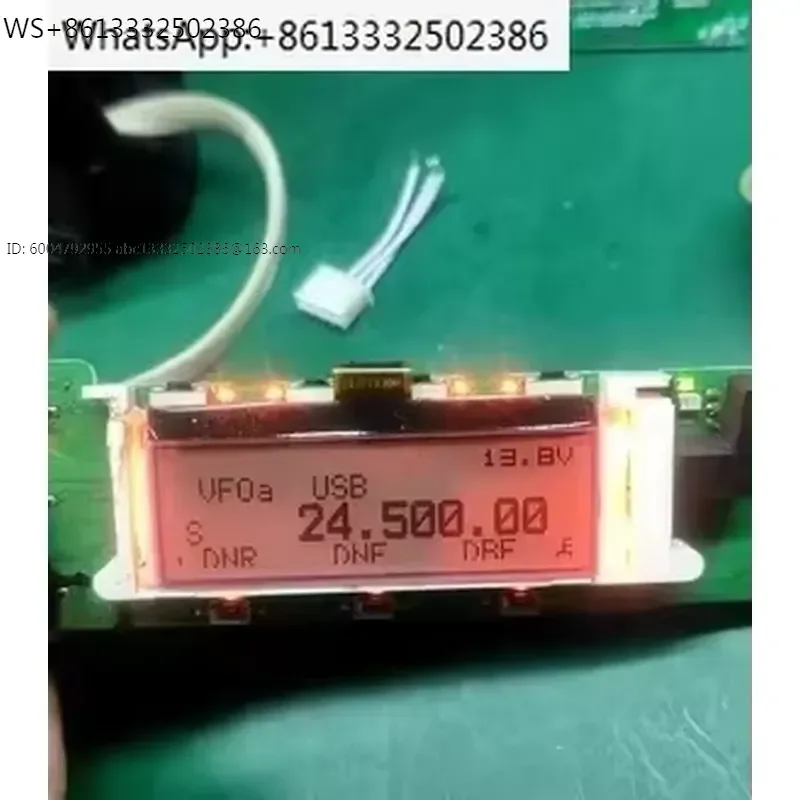 Replacement LCD Display for YAESU FT-857 FT-857D Solving Zebra Stripes Issue