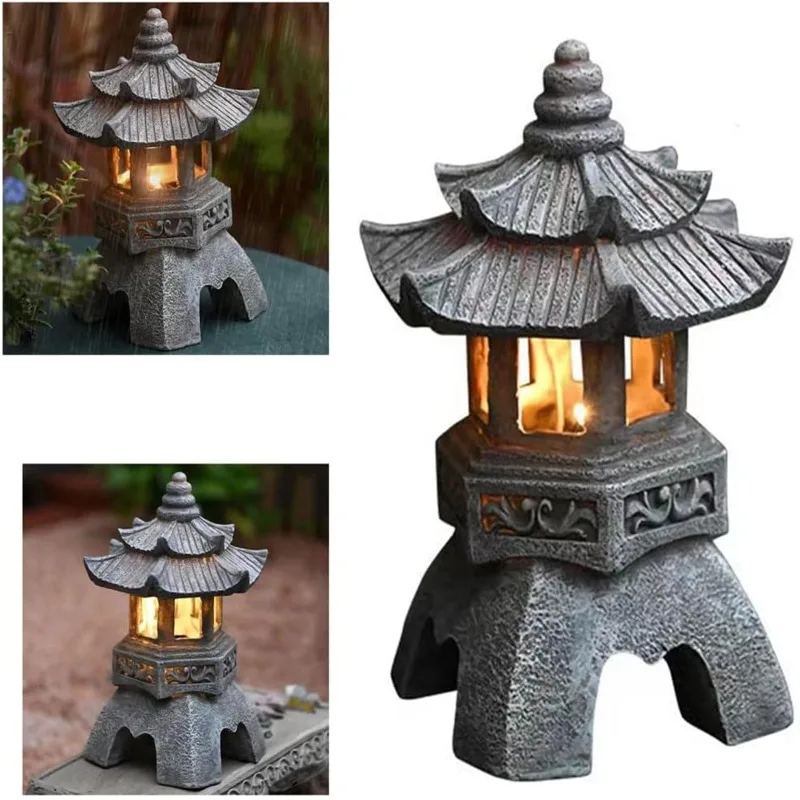 Pagodestatues Buitenverlichtin - Outdoor Zen Lighting recensie en prijs