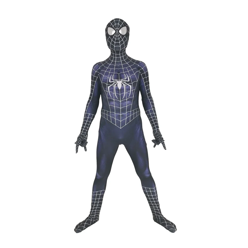 Adult  Symbiote Raimi Spiderman Superhero Cosplay Costume Skin Zentai Bodysuit Halloween Party Jumpsuits