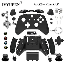 IVYUEEN Replacement Housing Shell for Xbox One X S Controller Case Faceplate Cover RB LB RT LT Trigger Button Mod Kit Model 1708