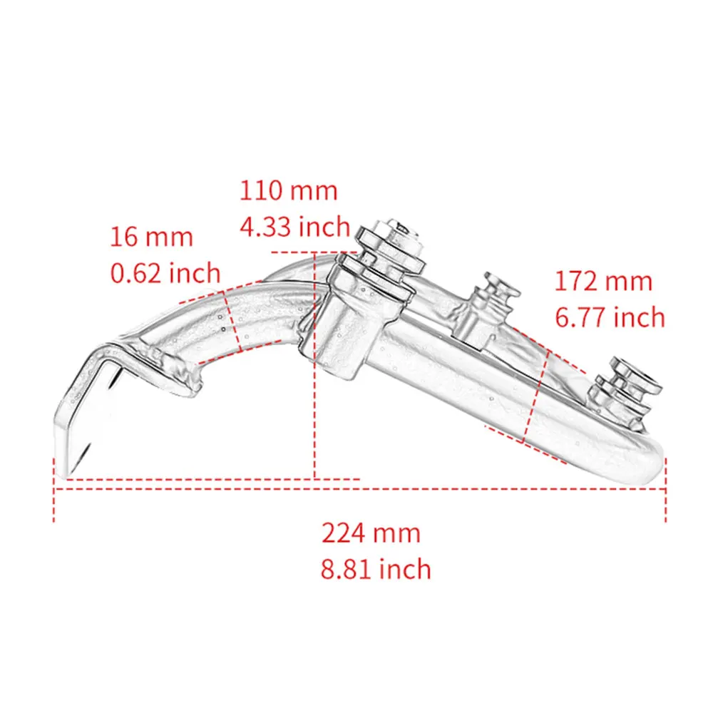 Side Box Bracket For YAMAHA XSR900 XSR 900 2022-2023 Motorcycle Left Right Side Trunk Bag Support Additional Luggage Rack