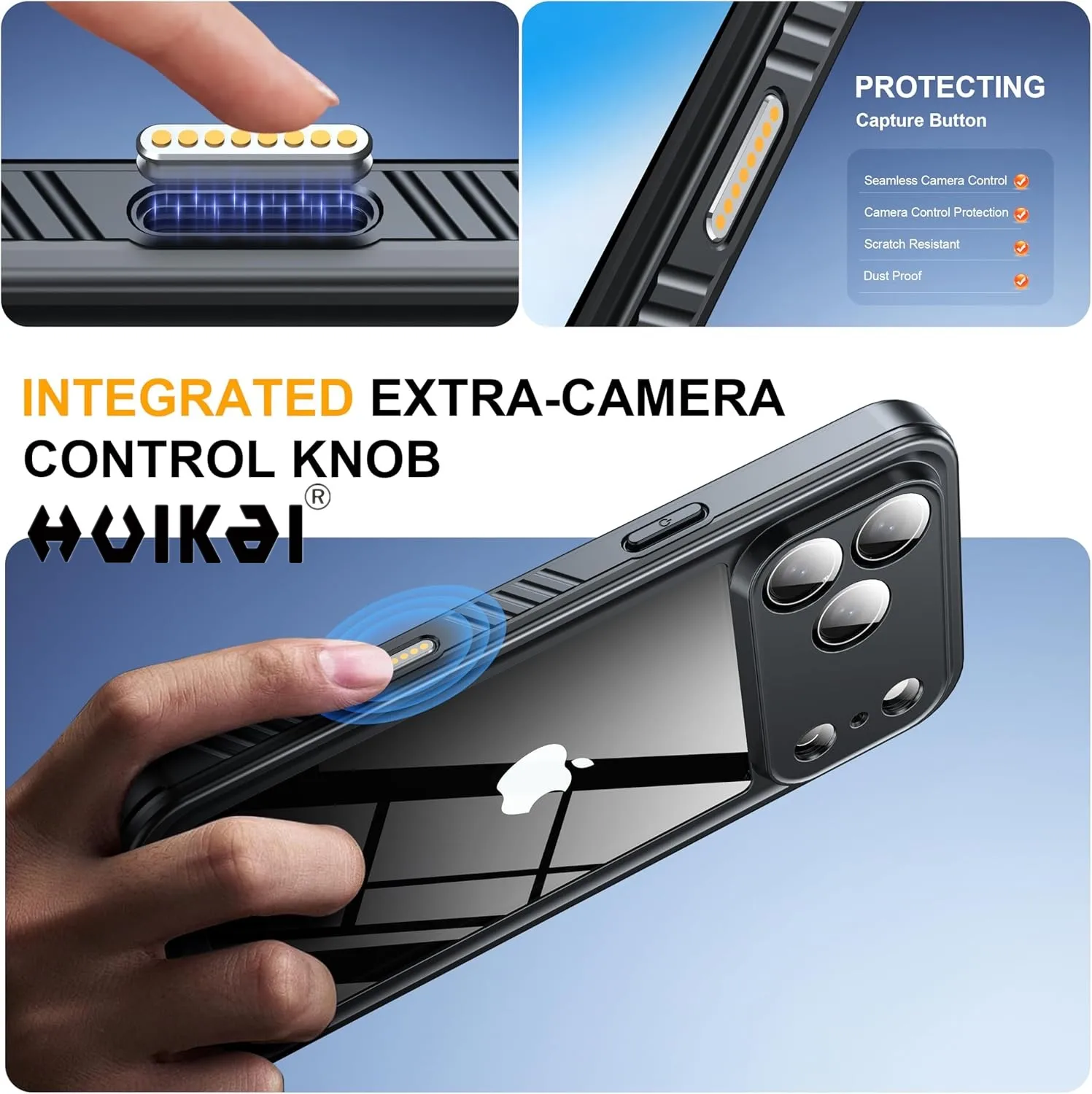 아이폰 17 프로 맥스 16 플러스 15 프로 맥스 15 14 13 14 프로 맥스용 방수 케이스 IP68 방진 보호 풀 바디 보호 케이스