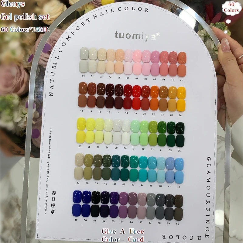 グレンイーズ 60色ネイルポリッシュジェル ネットで人気のソ - Resin Art Learning のレビューと価格
