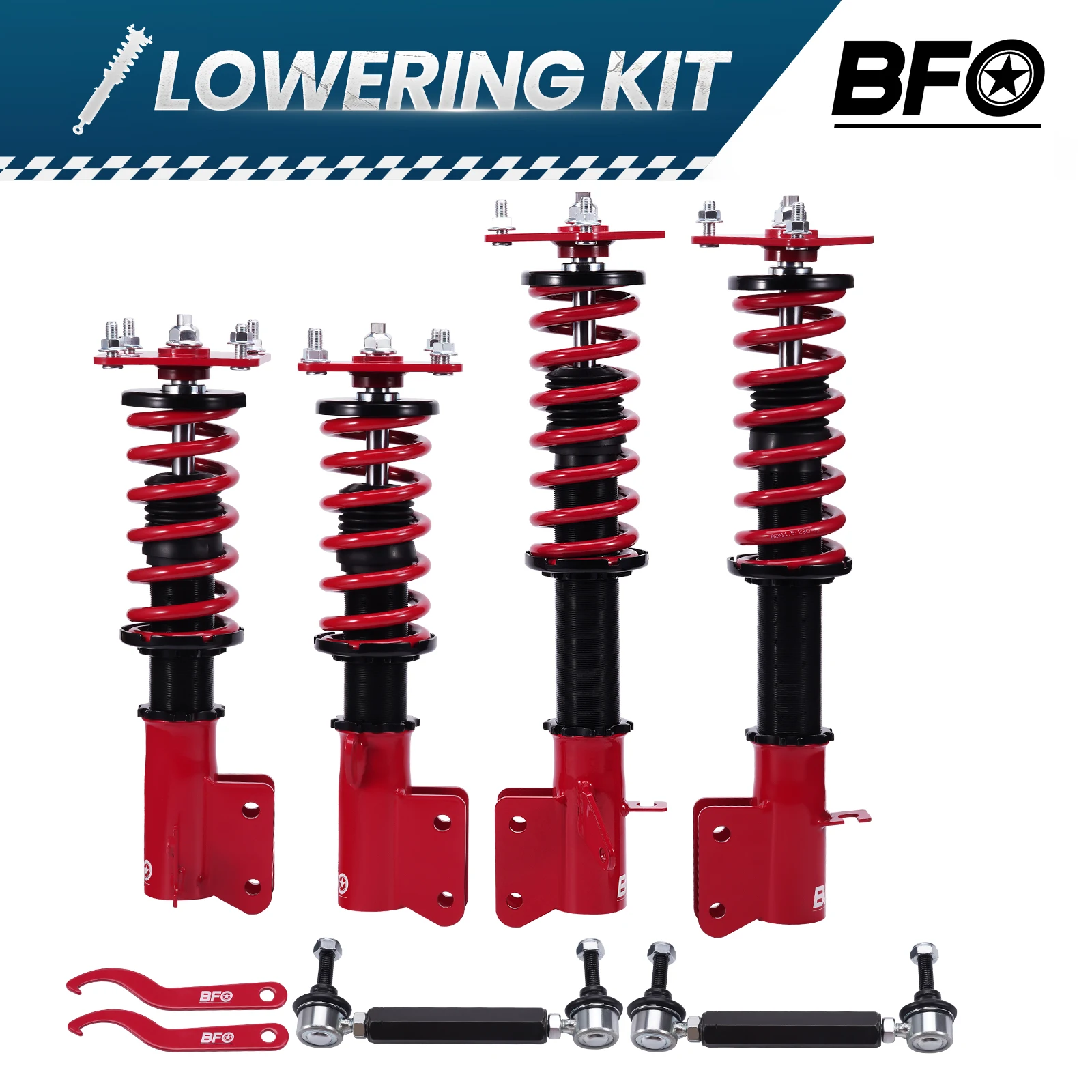 

Street Coilovers Suspension For Ford Tierra 1999-2003 For Haima Family 1999-2003