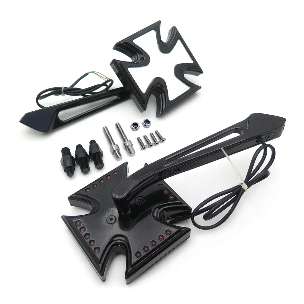 

Custom LED Turn Siganl Integrated Mirror for Honda CBR 1000RR Kawasai Ninja Suzuki Yamaha Aftermarket Motorcycle Parts
