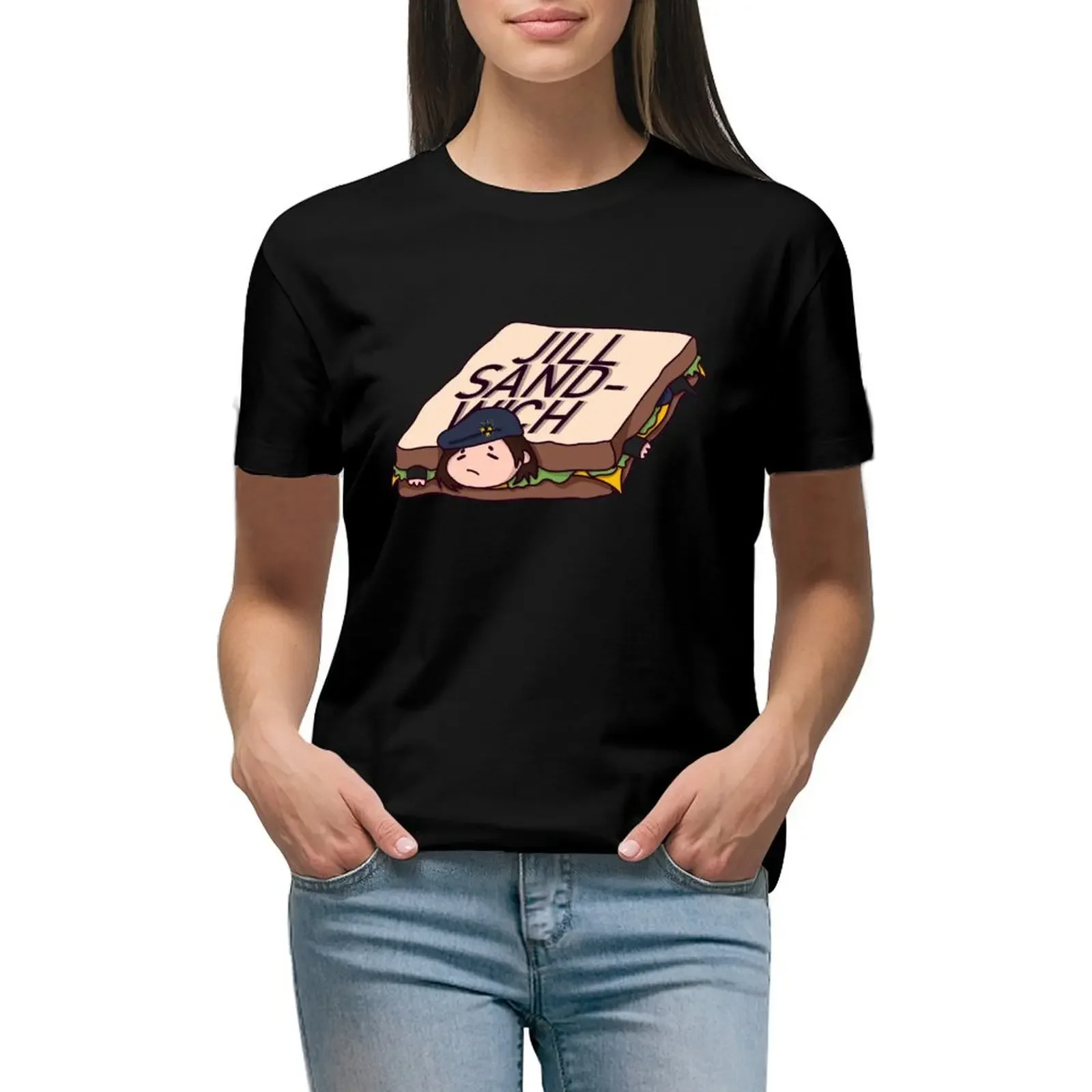 

Jill Sandwich T-shirt summer clothes female spring clothes Women 2024