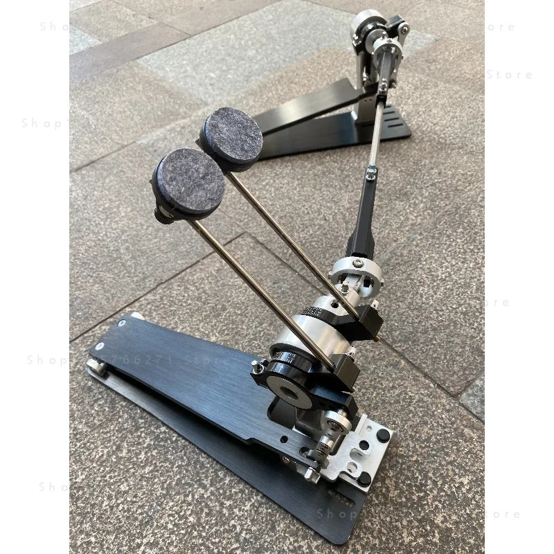 Musical Instrument Direct Drive Double Hammer, Drum Kit Longboard Kick Drum Playing Pedals