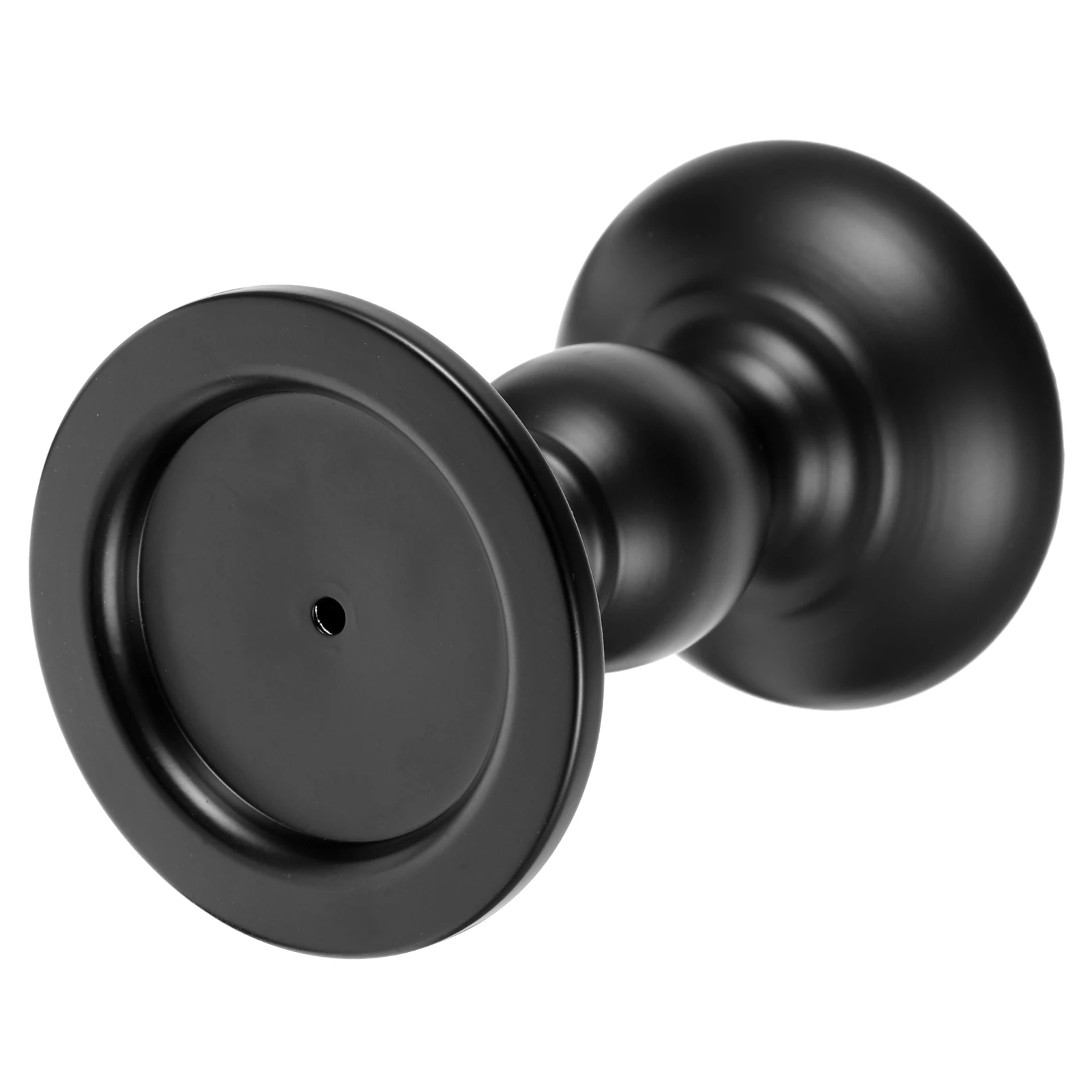 

Metal Holder for Pillar Candles Black Decorative Candlestick Tabletop Centerpiece for Banquets Family Gatherings