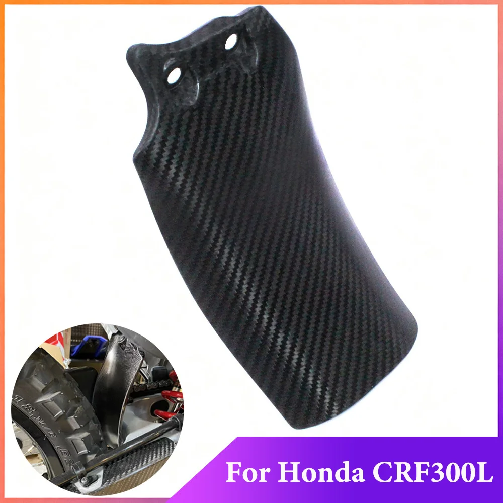 Motorcycle Rear Fender Mudguard Mud Flap Splash Guard For Honda CRF300L CRF 300LOff Road
