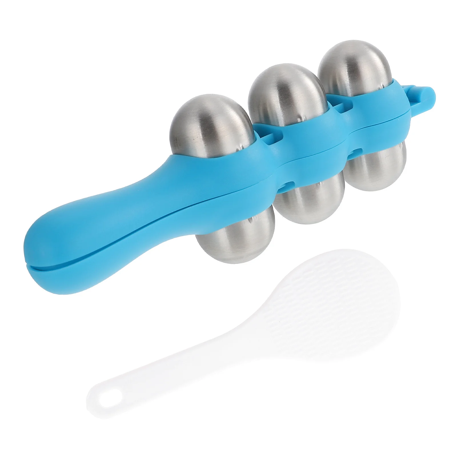 1Set Easy Clean Rice Ball Molds Shaker Set Stainless Steel Kitchen Accessories Perfect for DIY Food Making