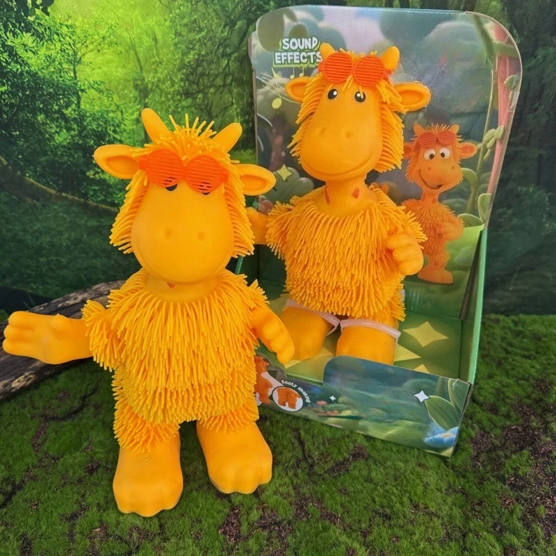 Juguetes eléctricos creativos, muñecos bailando de jirafa, juguete para niños, columpio Vocal, juego suave, divertidas ideas para regalos de Navidad para niñas