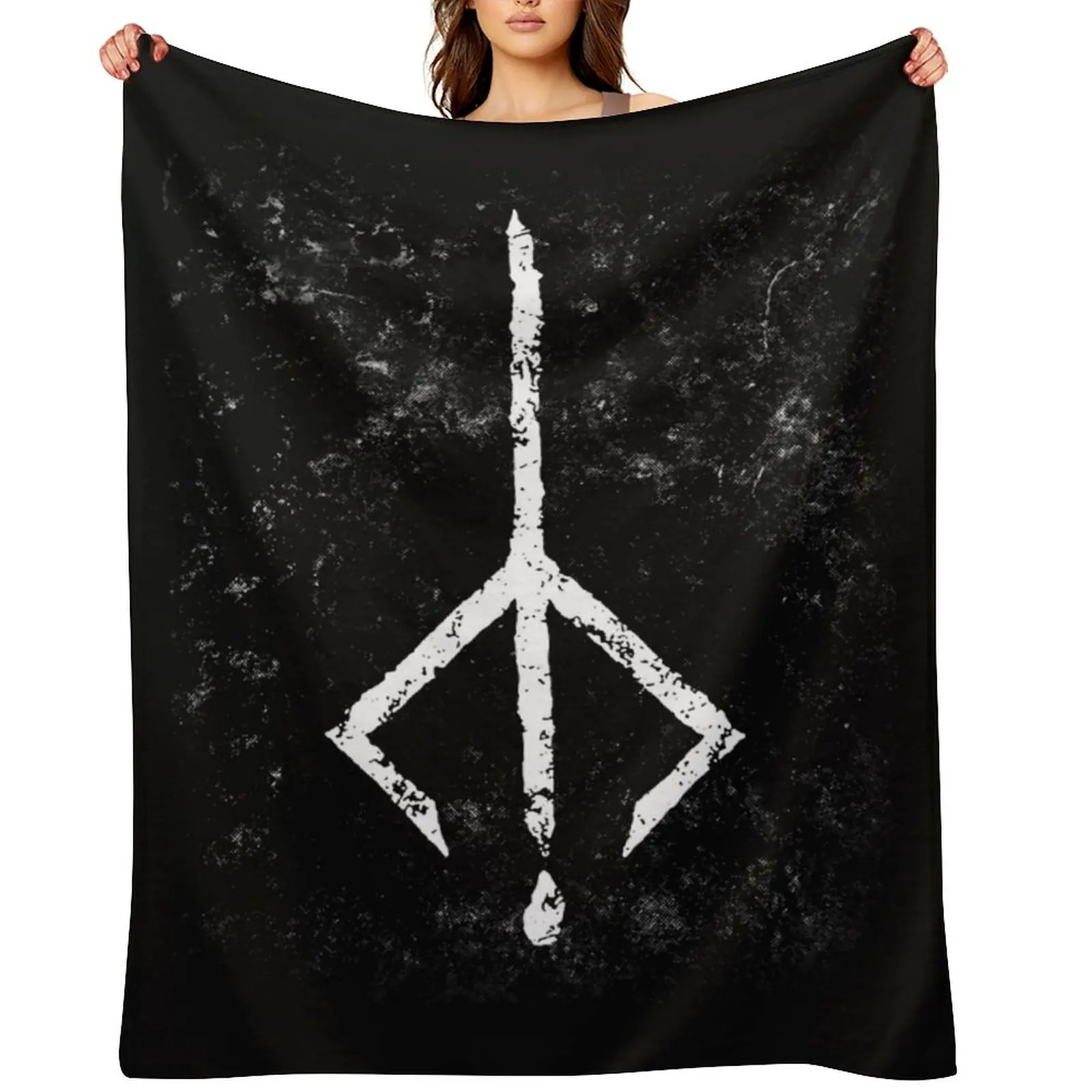 Bloodborne Game Hunters Mark -new Throw Blanket Plush Heavy blankets ands christmas decoration Blankets