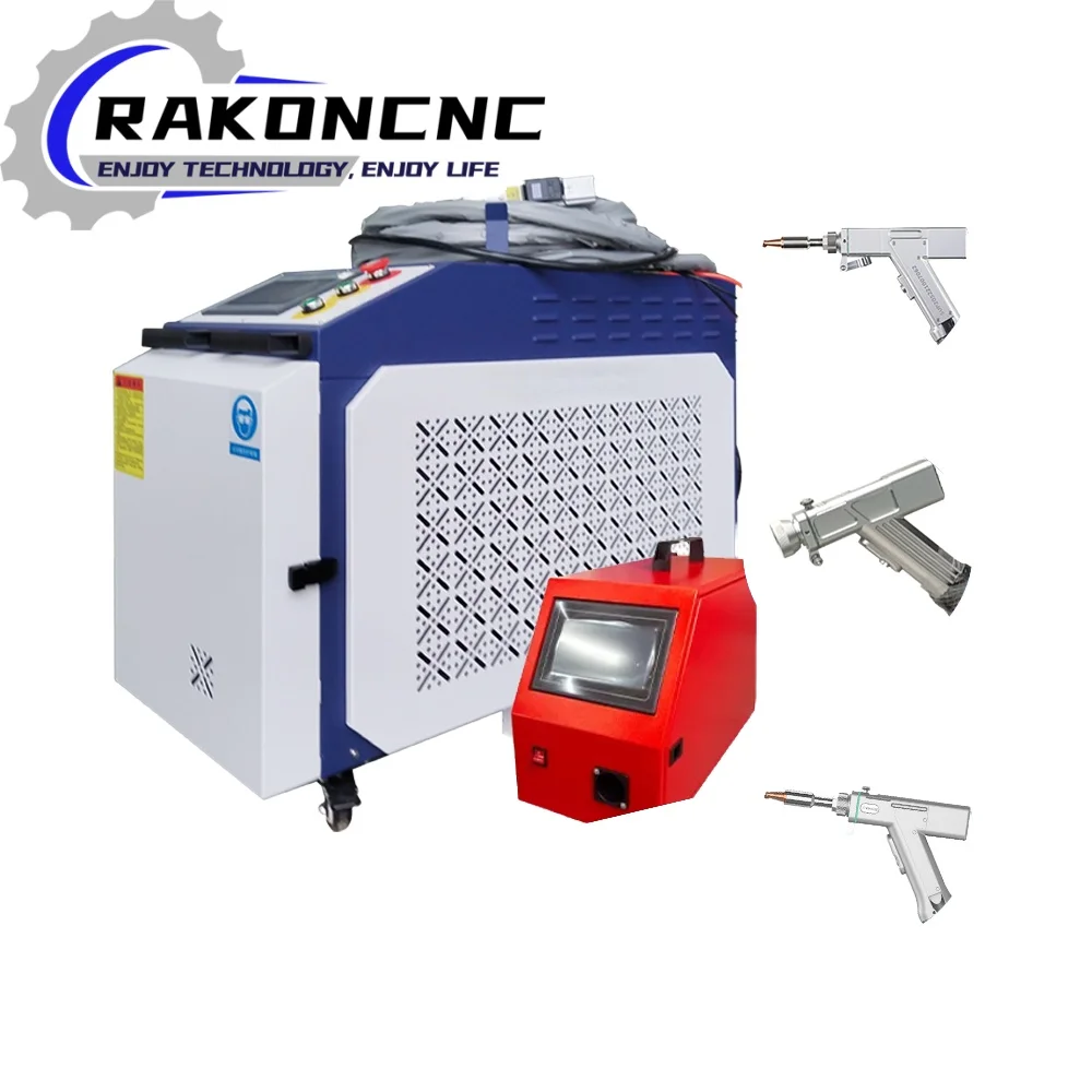 Factory Supplier Handheld Metal Cnc 4 in 1 Fiber Laser Welding Machine for Metal with 1500w Power