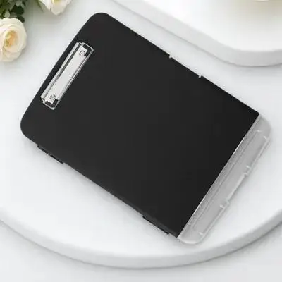 

A4 Clipboard File Folder Premium Lightweight Portable Document Holder Multifunction Office School File Storage