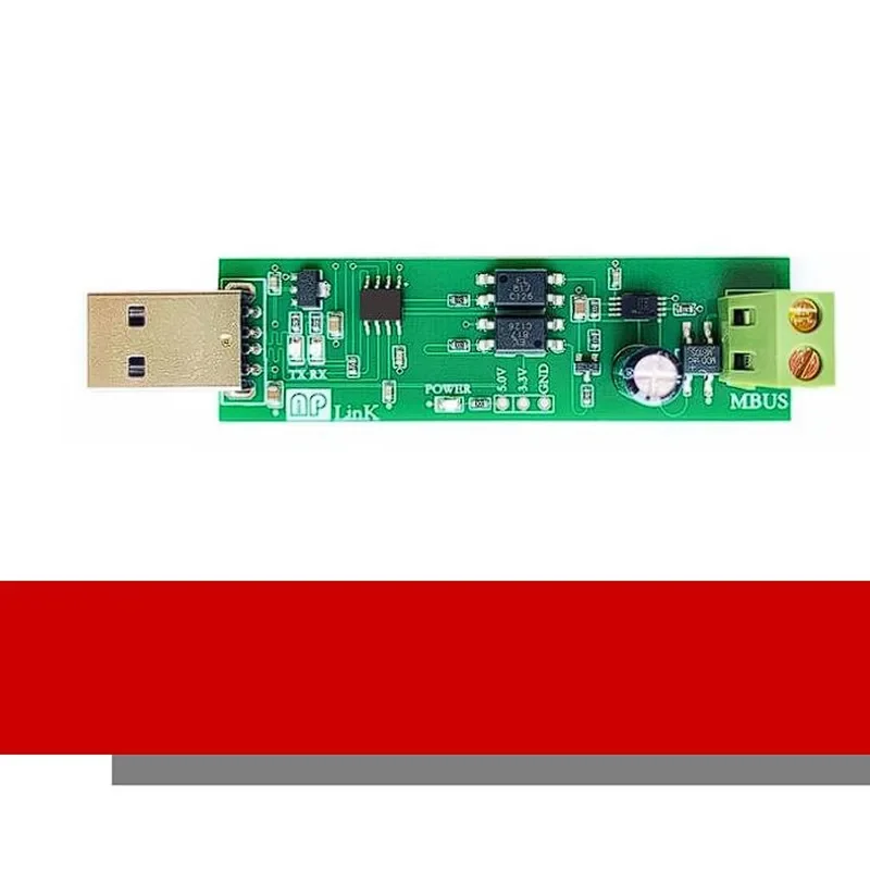 New USB to MBUS Slave Module for MBUS Leader Follower Communication Debugging Bus Monitoring No Self Collection