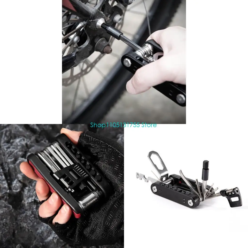 قاطع سلسلة الدراجة المدمجة، مقبض مريح، أداة إصلاح سلسلة سهلة
