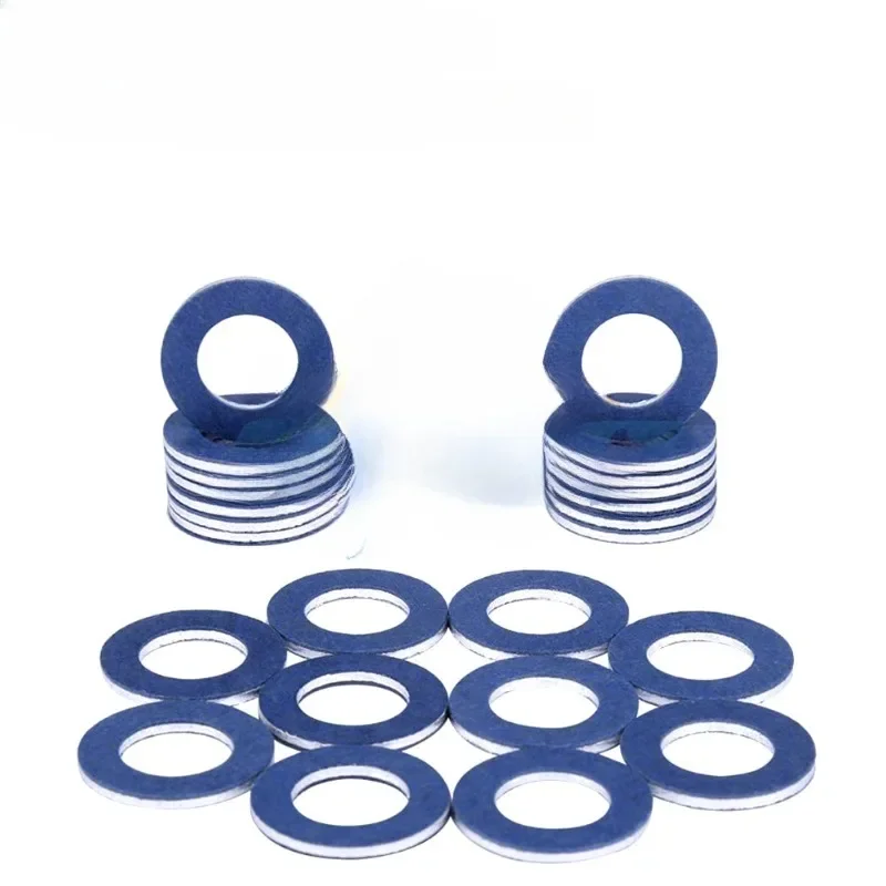 50/100pcs Car Oil Pan Drain Screw Gasket Engine Sump Bolt Seal Washer 12*21*2mm Nut Seal Ring for Toyota For Lexus 90430-12031