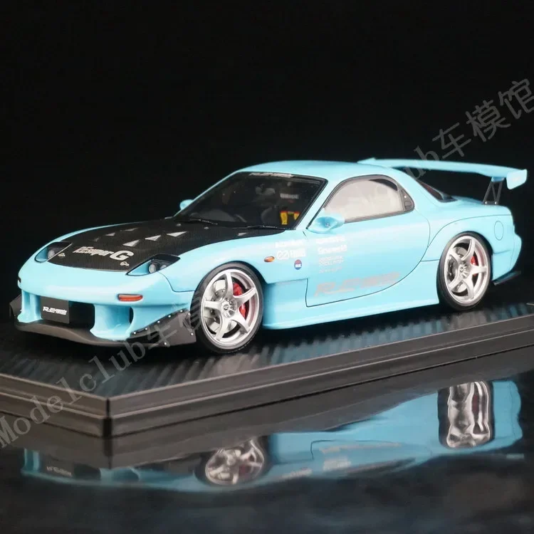 

IG 1:18 RX-7 FD3S RE Amemiya JDM Simulation Limited Edition Resin Metal Static Car Model Toy Gift