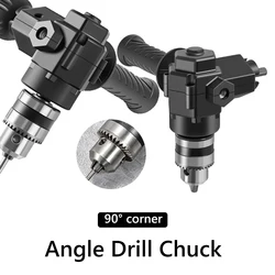 90 Degree Corner Device Drill Bend Extending Chuck Electric Drill Corner Cordless Metal Multifunctional Power Tool Accessories