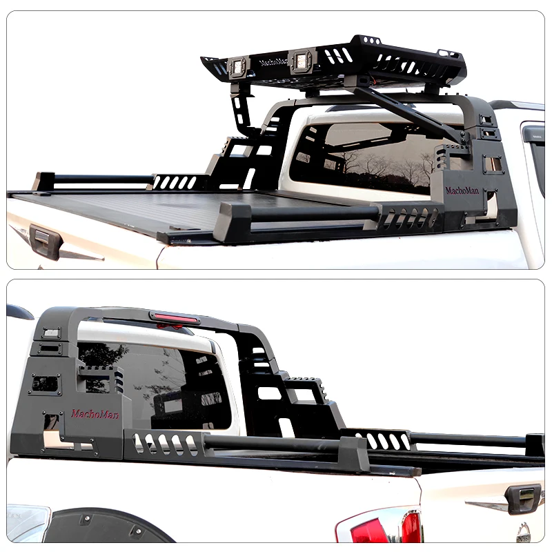 

Custom Pickup Trucks Universal Roll Bar With Roof Rack