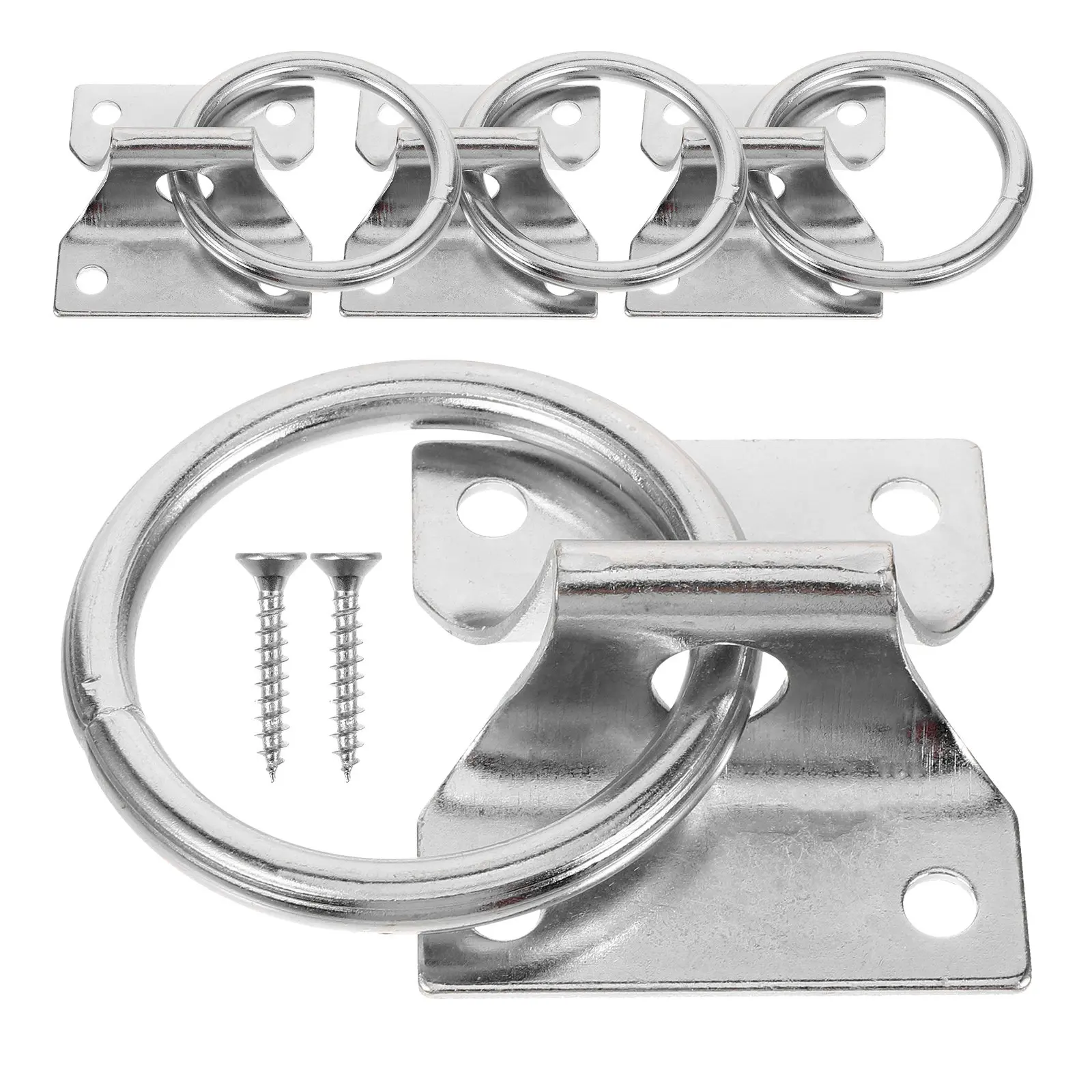 4pcs-convenient-horse-tie-ring-solid-metal-construction-slow-release-mechanism-suitable-for-stable-barn-stall-outdoor