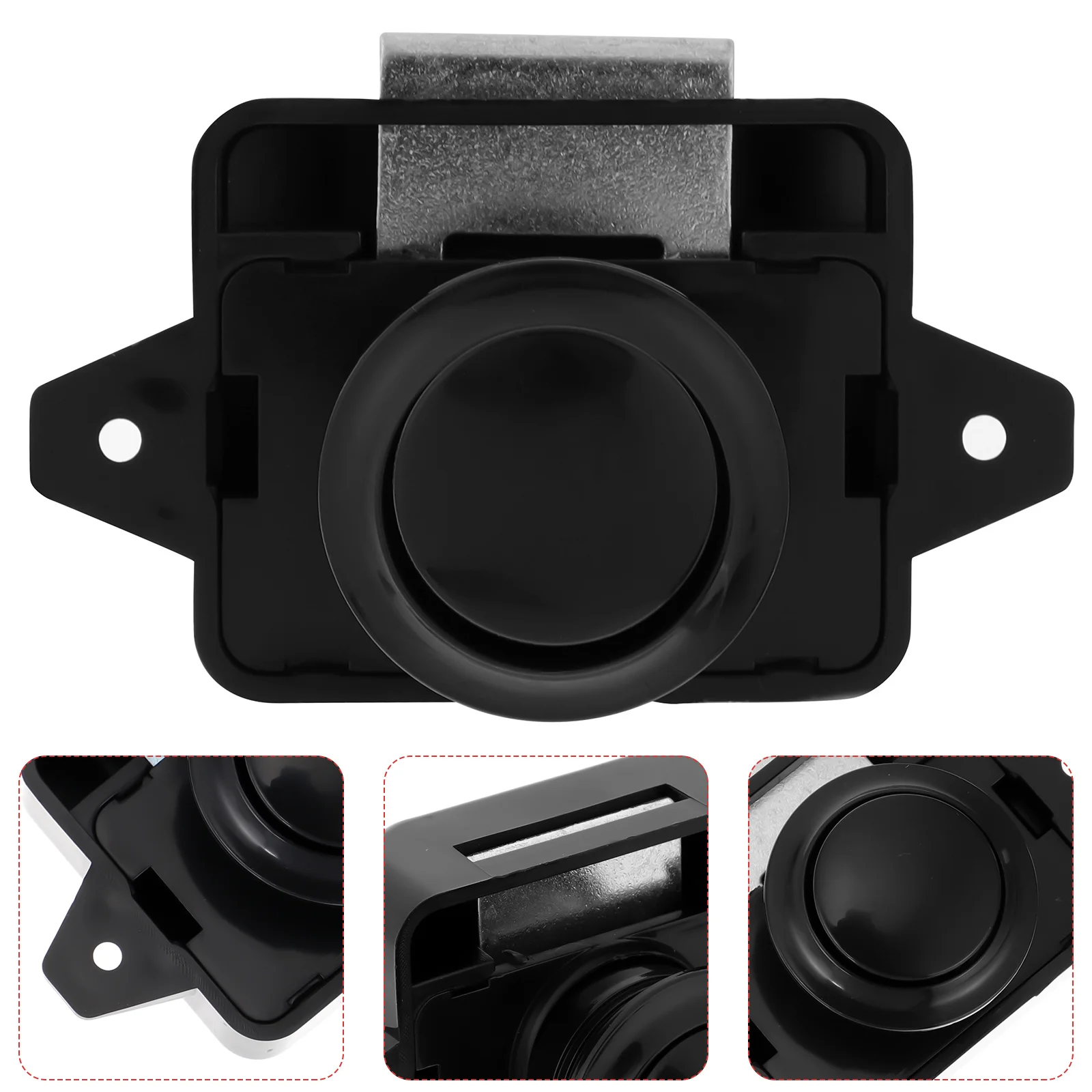 

5pcs Switch Lock Door Knob Door Knob Latch Cabinet Handle RV Van Latches Zinc Alloy ABS Durable Hardware