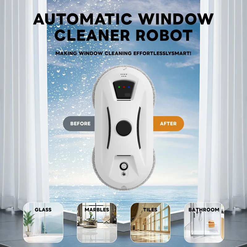 Робот-пылесос, интеллектуальное планирование маршрута, 2800 Па, всасывающее устройство для мытья окон, пульт дистанционного управления для дома