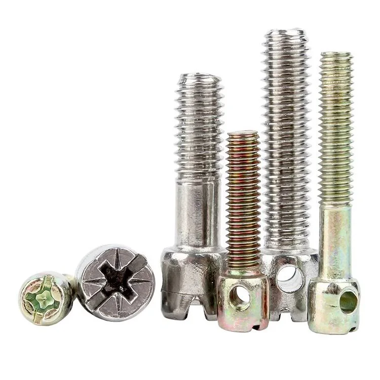 10~100Pcs M3 M4 M5 M6 304 Stainless Steel/Zinc Plated Lead Sealed Electric Meter Box Screw with Hole Cross Bolt