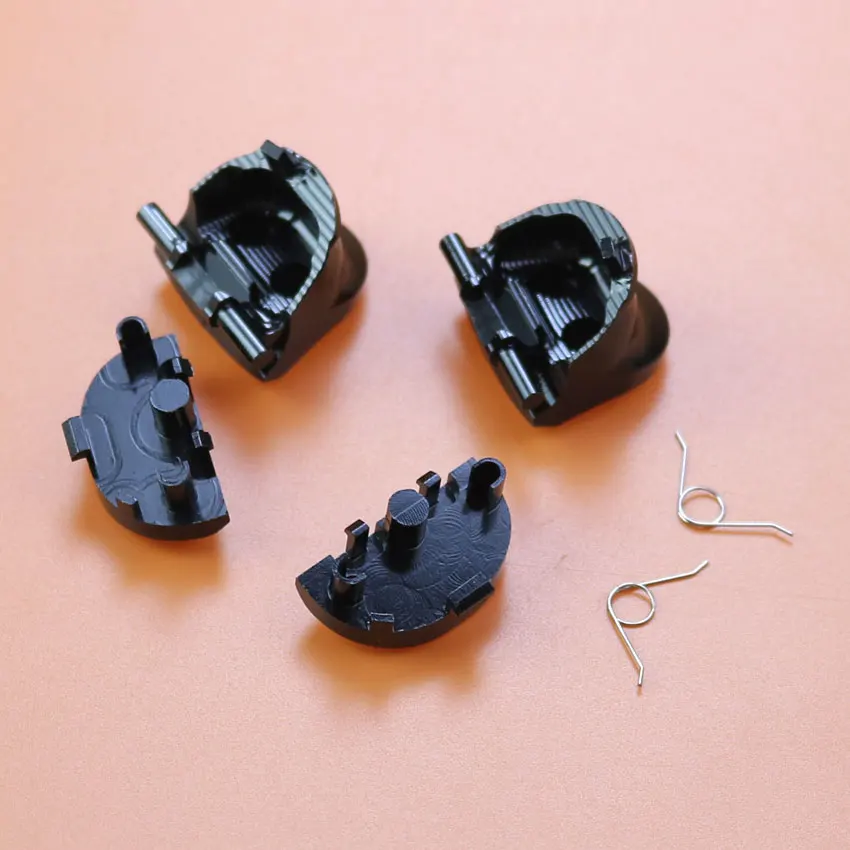 Цветная алюминиевая металлическая кнопка-триггер JCD R1 L1 R2 L2 для PS4 2,0 JDM-001 JDM-011, аксессуары для игровых контроллеров