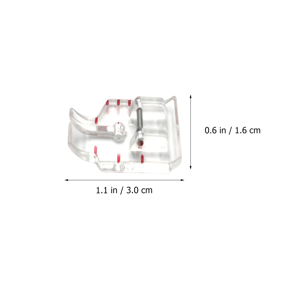 

5 Pcs Feet Sewing Presser Lock Plastic Lightweight Fabric Compatible Industrial Sewing Machine Presser Feet Use Elastic B