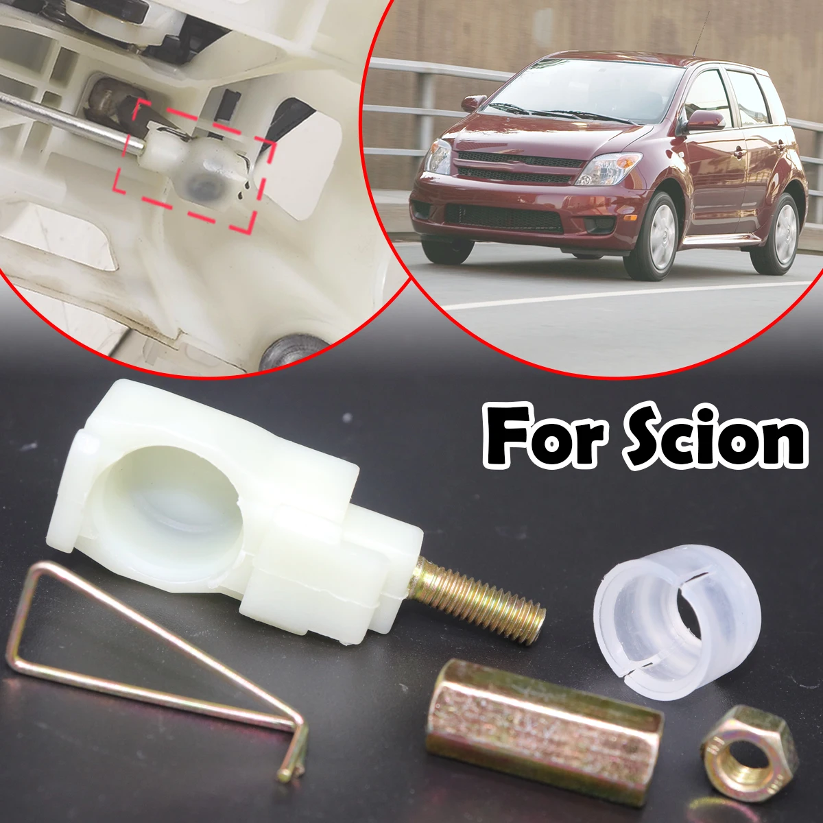 

Gear Shift Cable Eyelet Linkage Control Bushing For Scion tC AT20 xA XP60 xB Gearbox Shifter Lever Selector End Rod Connect Bush