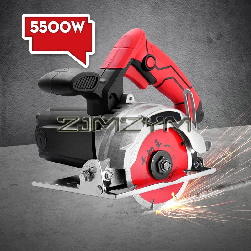 Circule Saw 5500W Multifunctional High Power Stone Wood Metal Tile Cutting Machine Electric Saw Power Tools