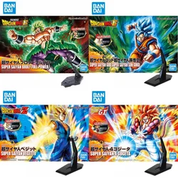 Hot Original Bandai Figure-Rise Standard Dragon Ball Z Figure Super Frs Super Saiyan God Gogeta Assembly Action Model Anime Gift