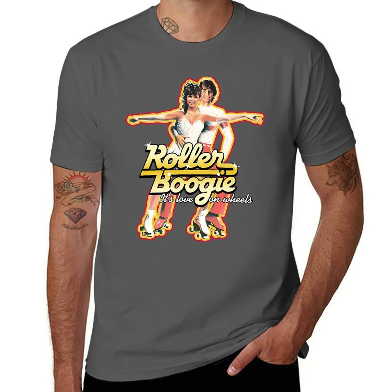 

Roller Boogie T-Shirt Plus Size Basic Short Sleeve Top